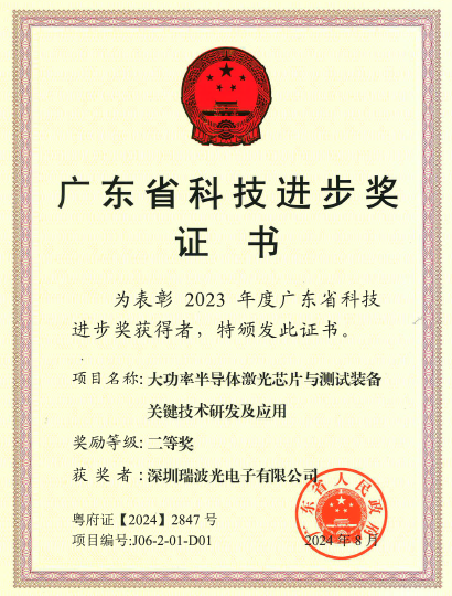 2024广东省科技进步二等奖